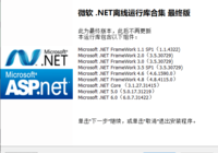 微软.NET离线运行库合集XP版，一键式安装，无需联网。